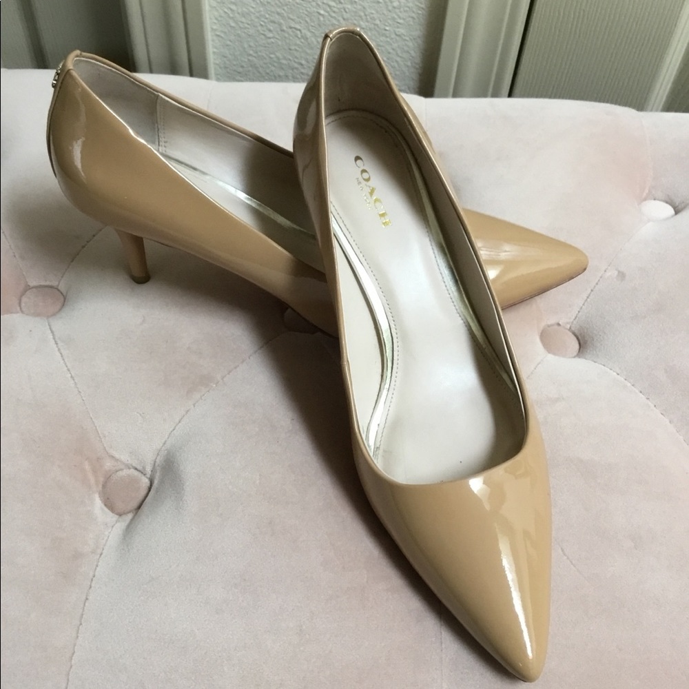 COACH Patent Leather Pumps